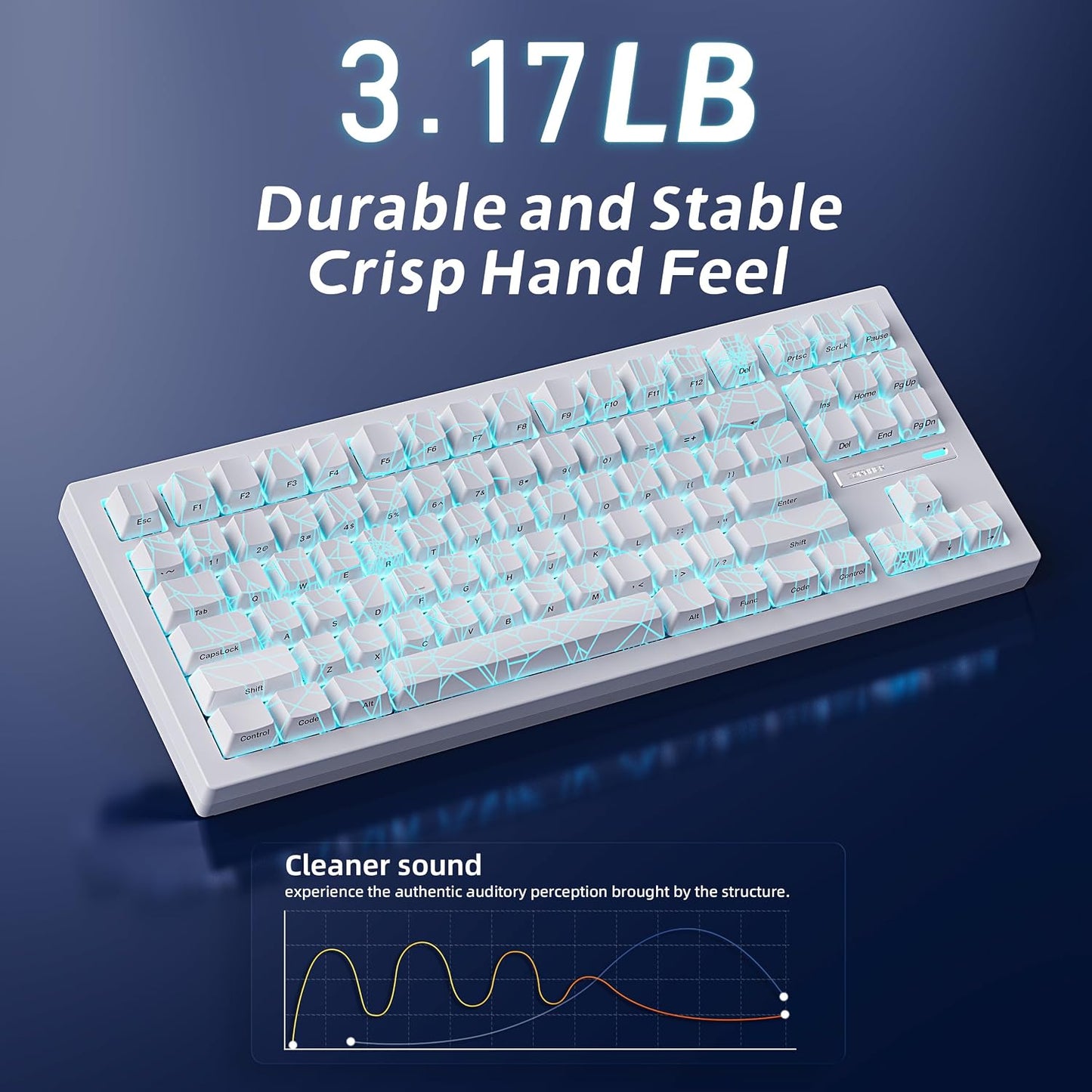 White Spider Wireless Mechanical Keyboard