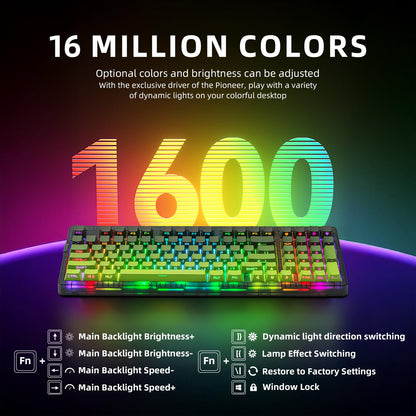 Green GT6 Wireless Mechanical Gaming Keyboard