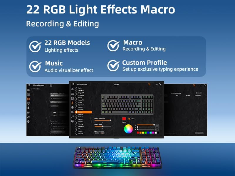 Blue Beetle Wireless Mechanical Keyboard