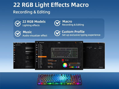 Blue Beetle Wireless Mechanical Keyboard