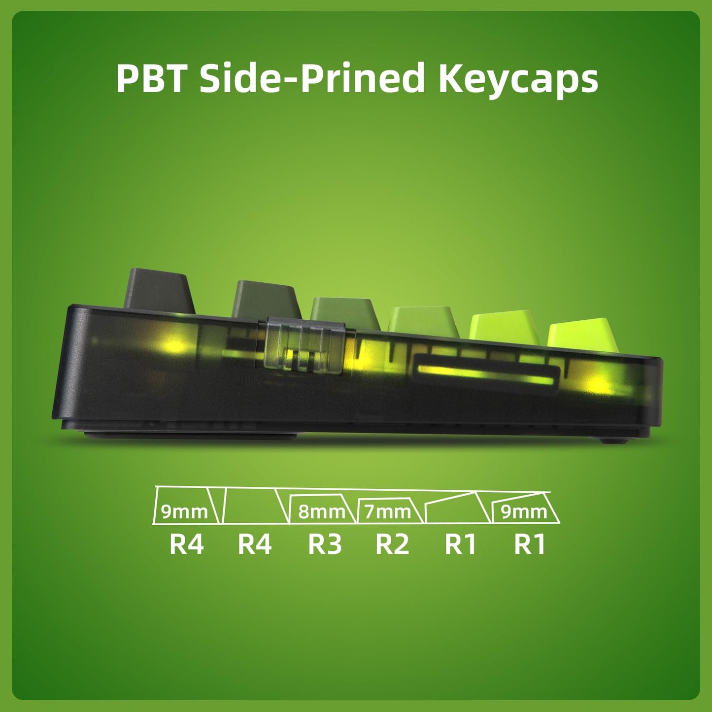 Green GT6 Wireless Mechanical Gaming Keyboard