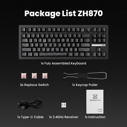 Wireless Mechanical Gaming Keyboard,95%