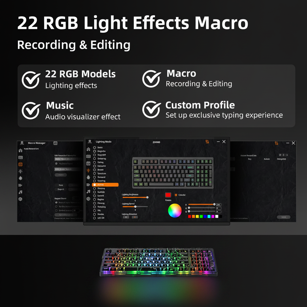 Thunder TH1 Gaming Mechanical Keyboard (Premium)