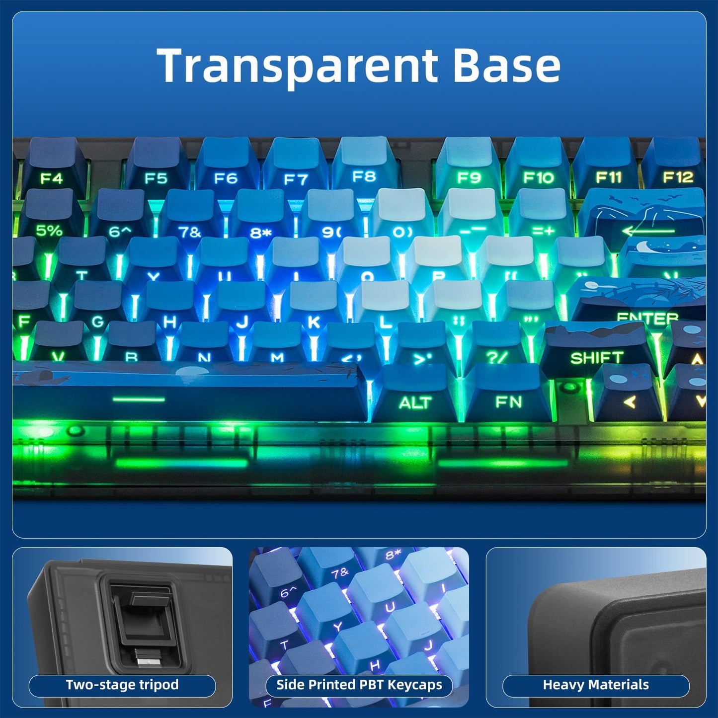 Blue Beetle Wireless Mechanical Keyboard
