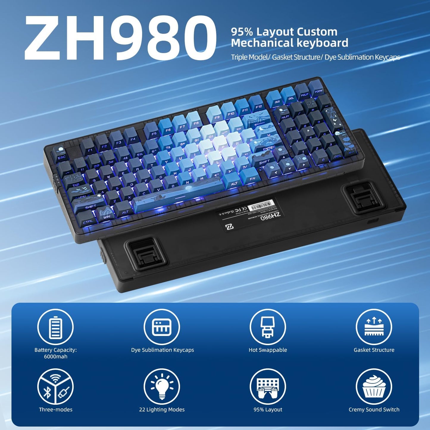 Blue Beetle Wireless Mechanical Keyboard