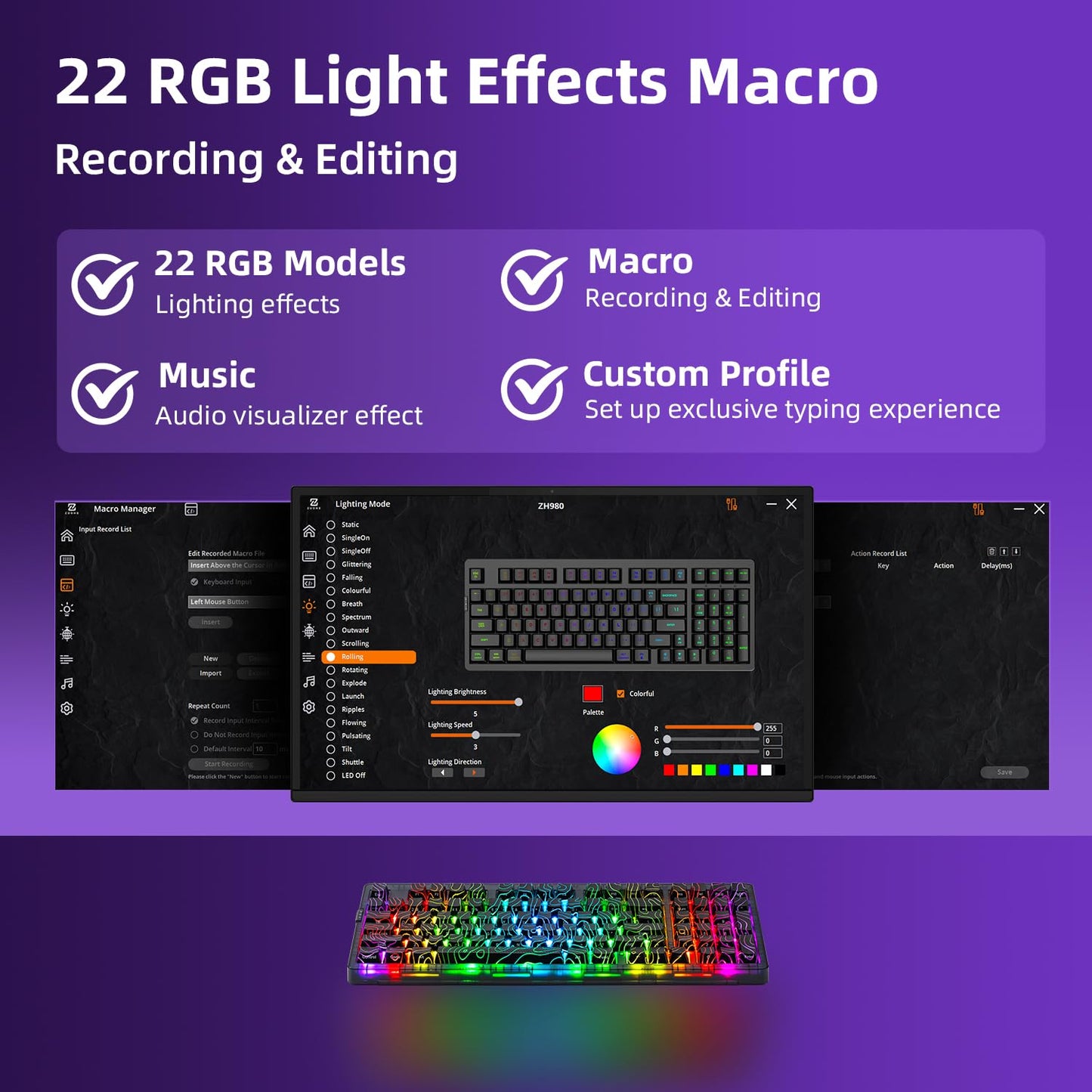 MH1 Motion Design Mechanical Keyboard Wireless
