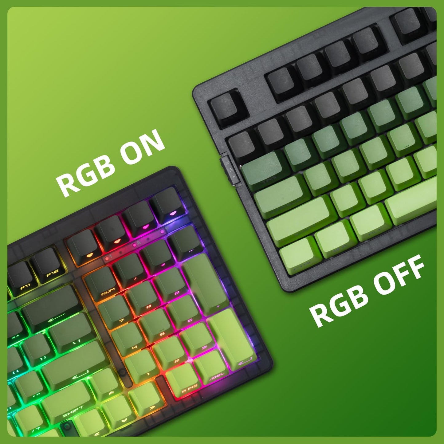 Green GT6 Wireless Mechanical Gaming Keyboard