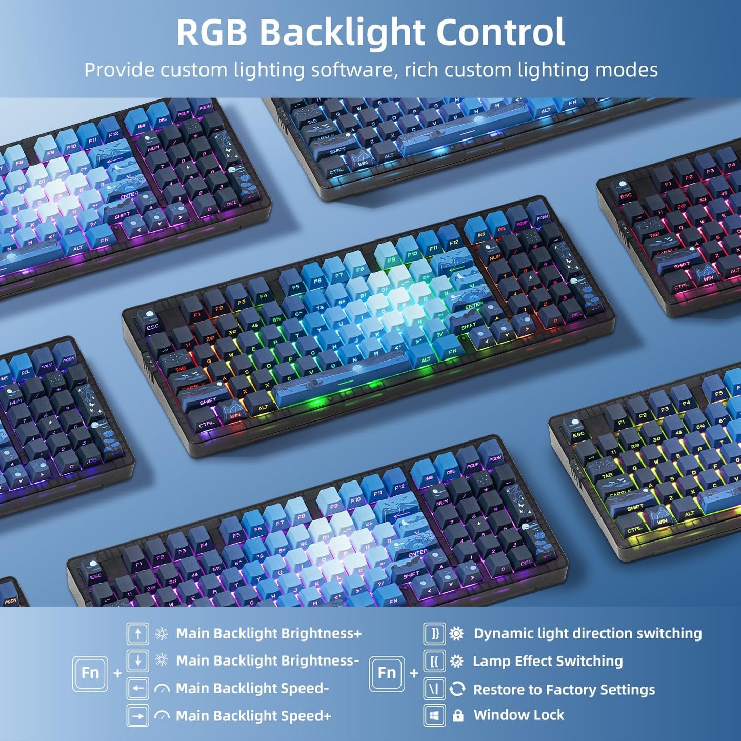 Blue Beetle Wireless Mechanical Keyboard